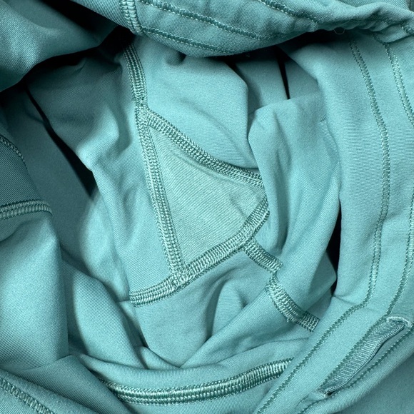 Lululemon Train Times 7/8 Pant *25" Green Smoke Cropped Athletic Leggings Size 6 - Picture 15 of 17